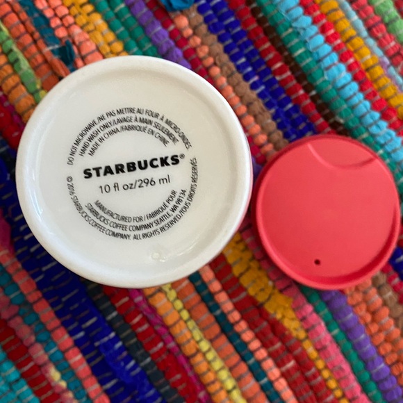 2016 Starbucks CANADA Icon Collection Travel Tumbler w Silicone Lid - Picture 4 of 5